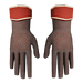 Crimson mage gloves