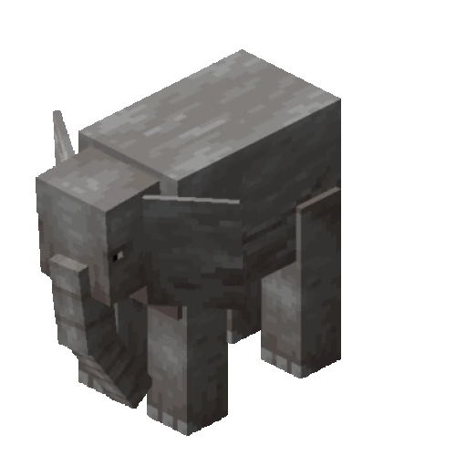 Minecraft Baby Elephant