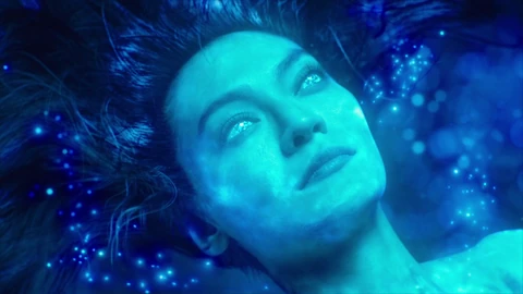 Julie Mao after being transformed by the protomolecule on Eros