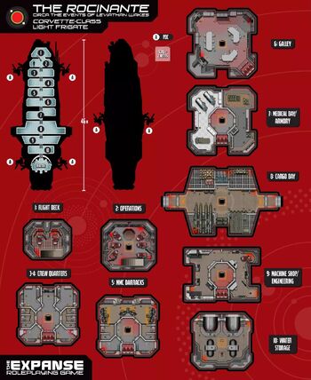 GRR6604 ShipsOfTheExpanse Preview Rocinante 1