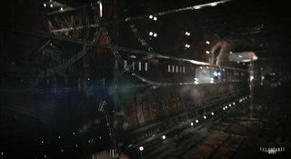 One of the many tunnels that transit pods utilize to travel to their destinations.
