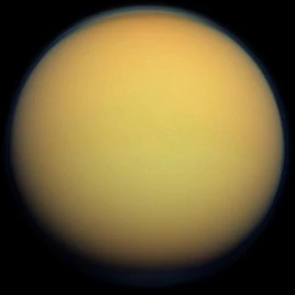 Titan in true color