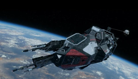 The Rocinante tows the Barbapiccola