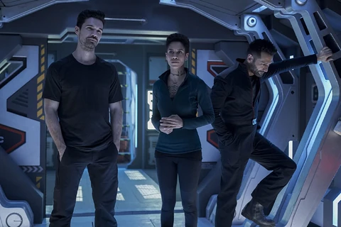 Deleted scene prior to Alex being written off.