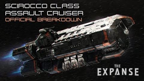 The Expanse Scirocco Class Assault Cruiser - Official Breakdown