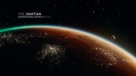 Mars with a new atmosphere