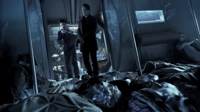 Infection spread through transit pods