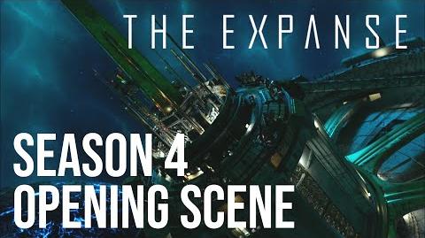The Expanse - Season 4 Opening Scene Ring Gate Blockade HD