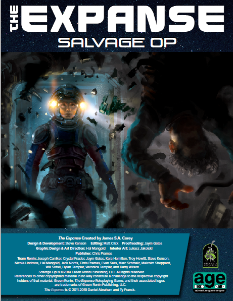 The Expanse Roleplaying Game - Green Ronin Online Store