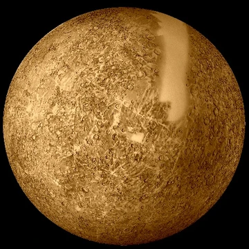 Mercury by reprocessed data of Mariner 10