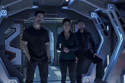 Deleted scene prior to Alex being written off.