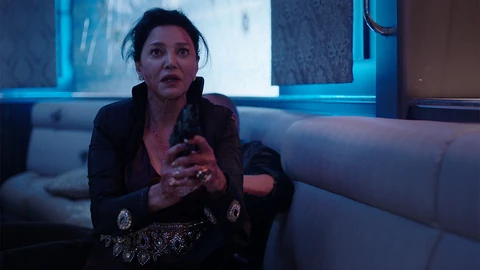 Avasarala aboard the Guanshiyin