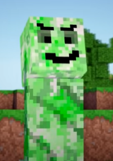 Smiling Creeper – Minecraft Wiki