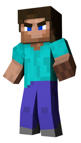 minecraft steve png