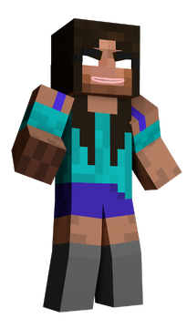 Herobrine girl Minecraft Skins