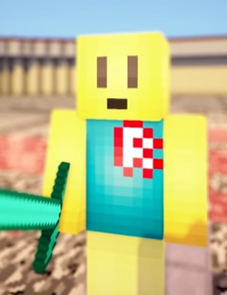 Roblox Noob with the original colors Minecraft Skin