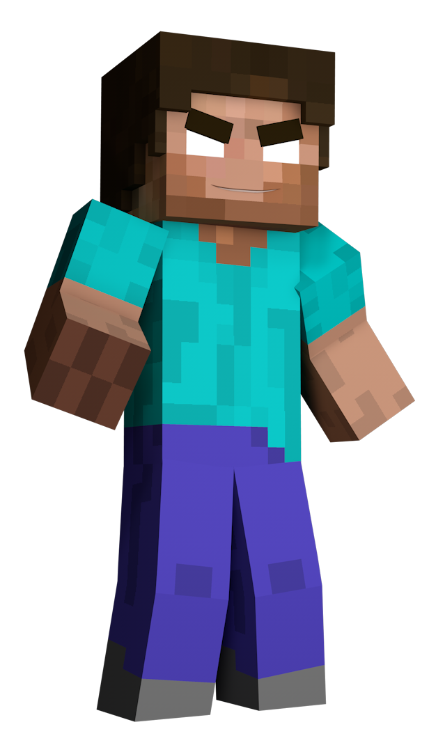 Herobrine Transparent - Minecraft Herobrine PNG Transparent With