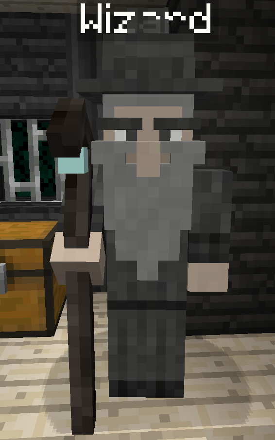 The Wizard (Original), Minecraft Hero Wiki