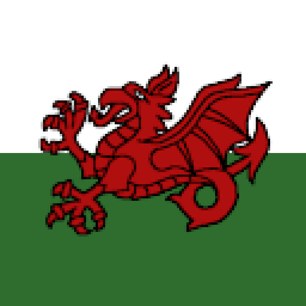 Algeria & Wales Table Flag, Buy Algeria & Wales Table Flag