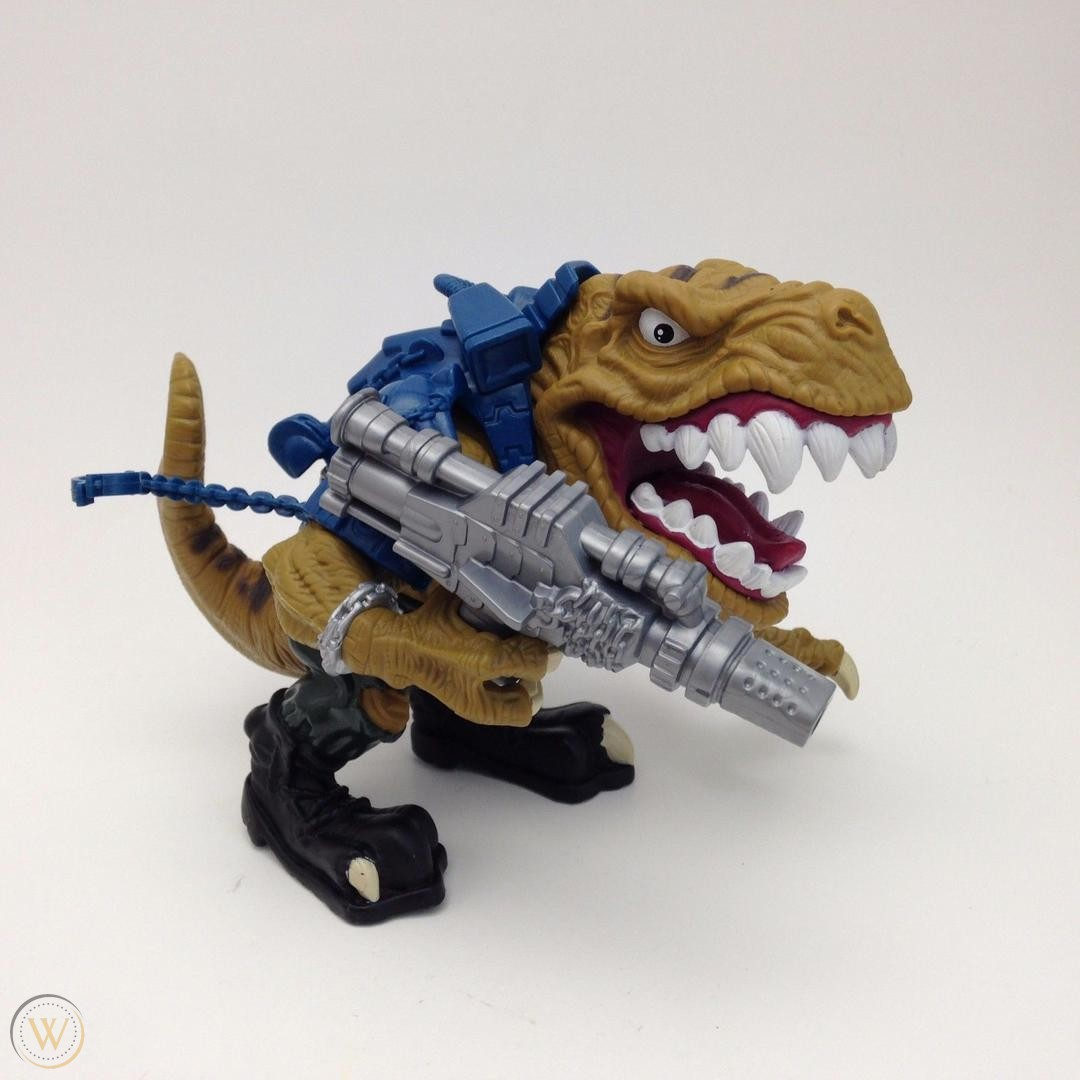 マテル　90's エクストリームダイナソーズ T-BONE ティラノサウルス EXTREME DINOSAURS - T-BONE - MATTEL 1996 – Mr. Joe's Really