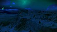Anhuix Hills at night.