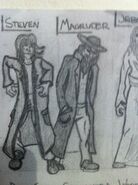 Magruder and Steven as they appear in Mendax City