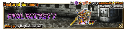 Featured Summon for Final Fantasy V