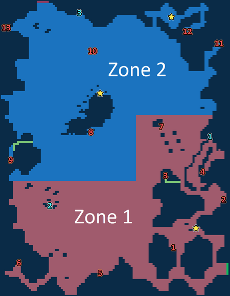 Encounter Map of Zadehl Westersands
