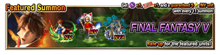 Featured Summon for Final Fantasy V