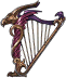 Dragon Head Harp