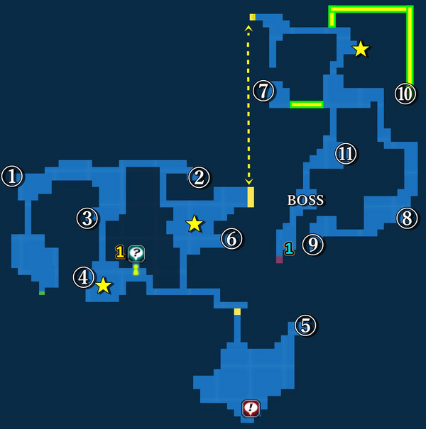 Map of Smokey Caves