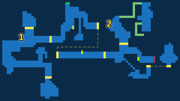 Quest Map of Ruggles Underground Pass