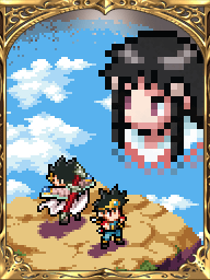 VC Art-Father and Son Dragons Set Out