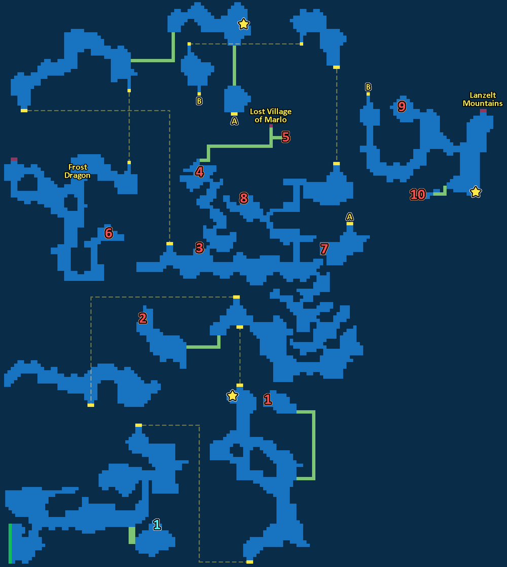 Treasure Map of Wolfsfang Peak