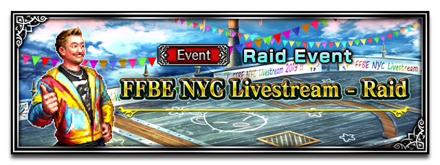 FFBE NYC Livestream - Raid
