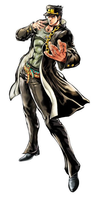 Jotaro Kujo - Jojos Bizarre Adventure Jotaro Pose PNG Transparent