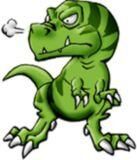 Hakushu Dinosaurs Logo