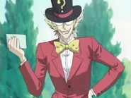 Hiruma's look on the Ojo's festival