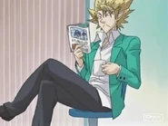 Hiruma in his school uniform