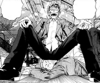 Hiruma is amazed by Sena