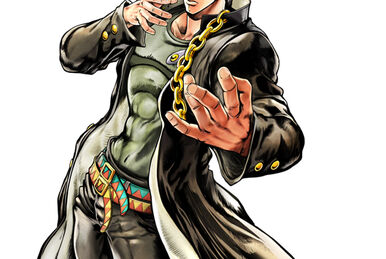 Fairly Frequent FG Facts ⚡️ on X: Josuke Higashikata 4's render pose in  JoJo's Bizarre Adventure: Eyes of Heaven comes from that panel where he  punches Okuyasu's spaghetti.  / X