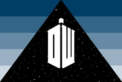 Whogender flag with symbol.jpg