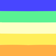 Opalian sunny-flags
