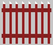 Objectum red fence