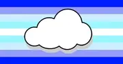 Fluffycloudgender alt flag with symbol.webp