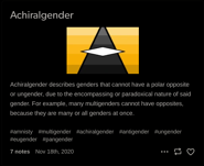 Achiralgender Coining