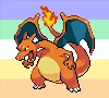 Opalian charizard bw