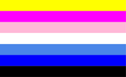 Aligned non-binary flag
