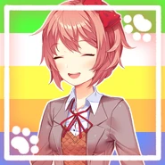Pupgender sayori icon