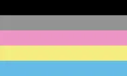 Multigender-polygender flag